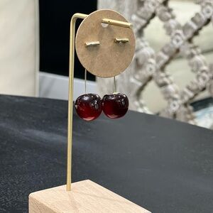 Medium Dark Red 🍒Cherry🍒Earrings